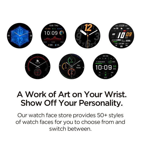 ⁦2021 New Amazfit GTR 2e Smartwatch 1.39'' AMOLED Sleep Quality Monitoring 5 ATM Smart Watch for Andriod for IOS Alexa Built-in⁩ - الصورة ⁦2⁩