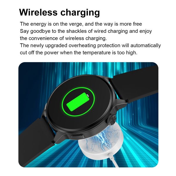 ⁦2022 NFC Smart Watch Men Sport GPS Track Watches Women Wireless Charging Custom Dial Call Heart Rate ECG Smartwatch For Samsung⁩ - الصورة ⁦3⁩
