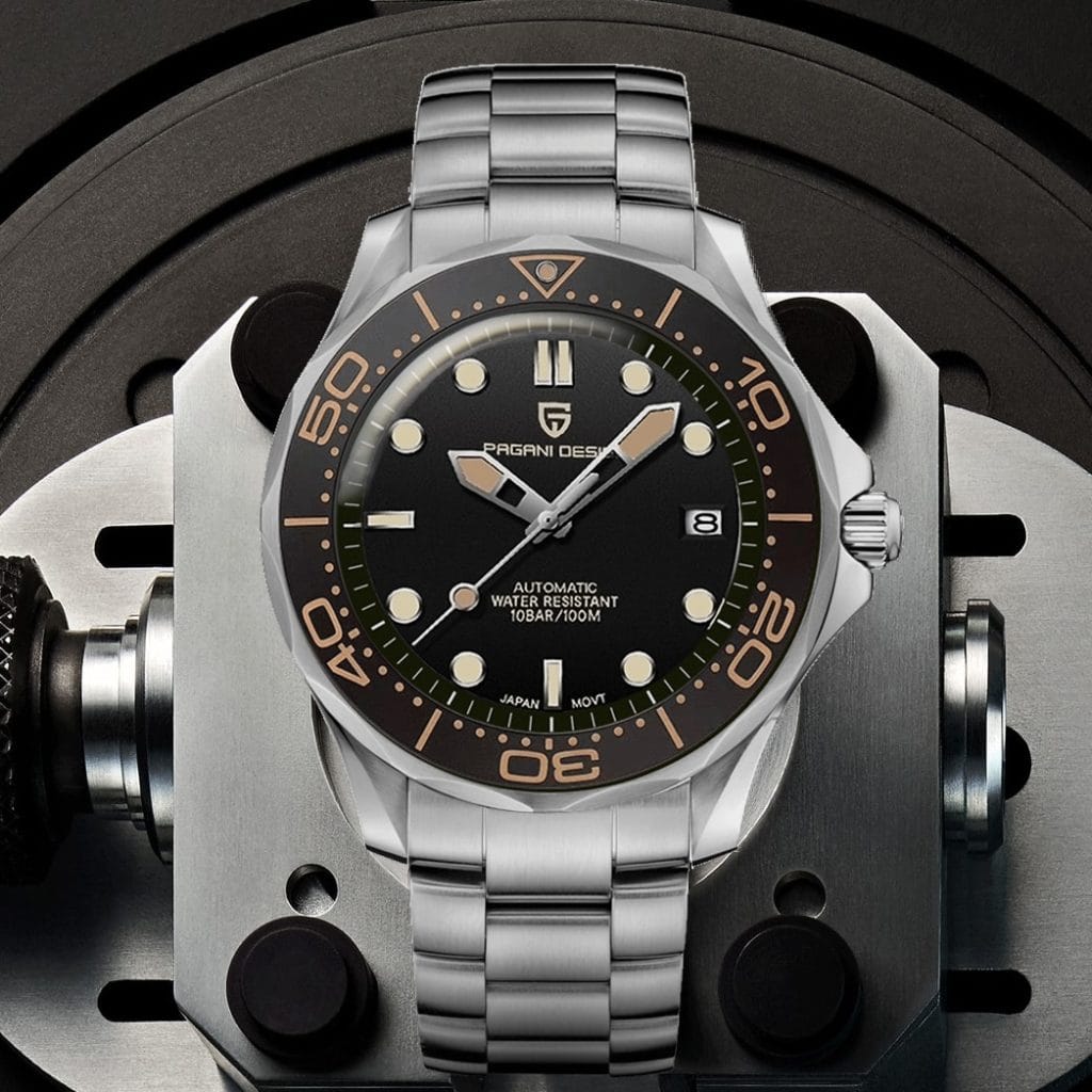 2022 New PAGANI DESIGN Men's Mechanical Wristwatches Luxury Automatic Watch For Men Luminous Diving Steel Watch Japan NH35 Clock