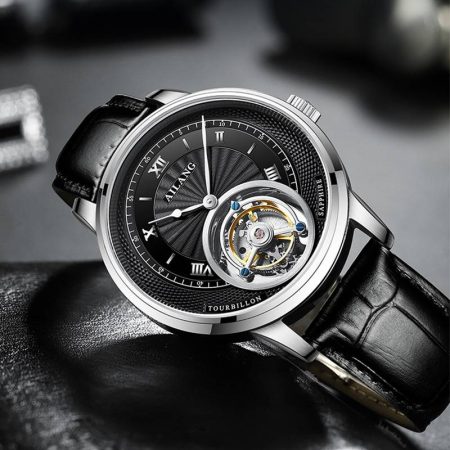 APNUONR watch male mechanical authentic famous brand tourbillon mechanical watch 2020 new hollow male watch real tourbillon