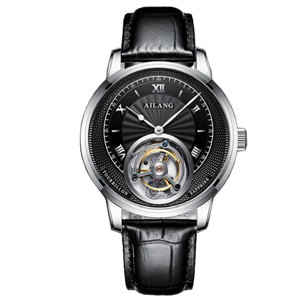 ⁦APNUONR watch male mechanical authentic famous brand tourbillon mechanical watch 2020 new hollow male watch real tourbillon⁩ - الصورة ⁦6⁩