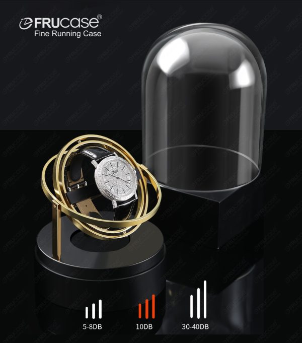⁦FRUCASE Watch Winder for automatic watches watch box automatic winder storage display case box⁩ - الصورة ⁦3⁩