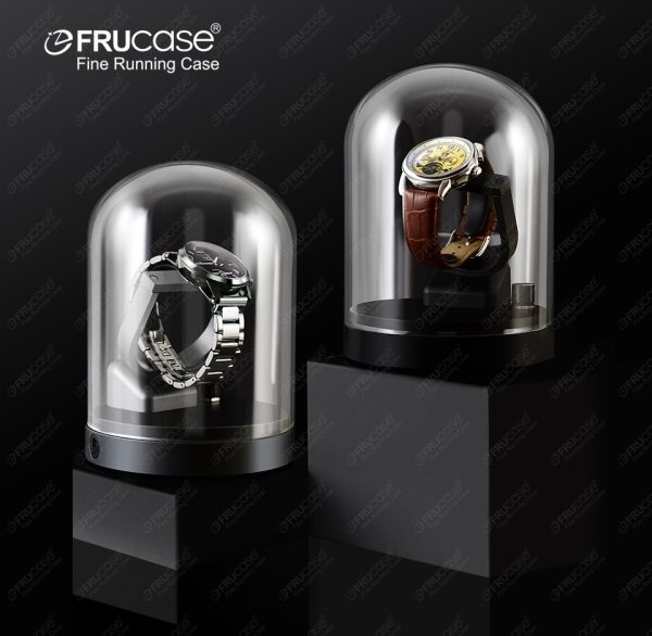 ⁦FRUCASE Watch Winder for automatic watches watch box automatic winder storage display case box⁩ - الصورة ⁦5⁩