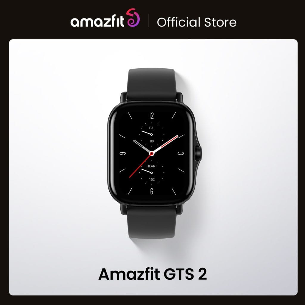 Global Amazfit GTS 2 Smartwatch 5ATM Water Resistant AMOLED Display Alexa Built-in Smart Watch For Android IOS Phone