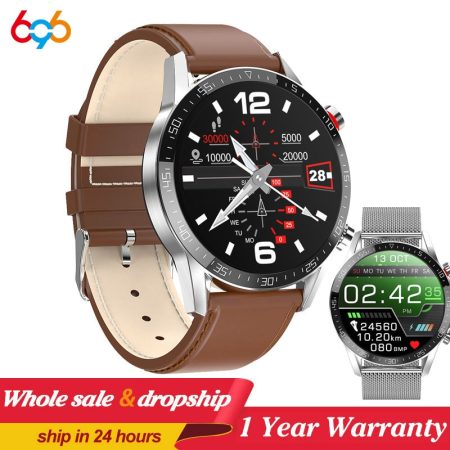 L13 Smart Watch GT05 Men ECG PPG Waterproof Blue Tooth Call Blood Pressure Fashion Wristbands Bracelet Fitness SmartWatch PK L7