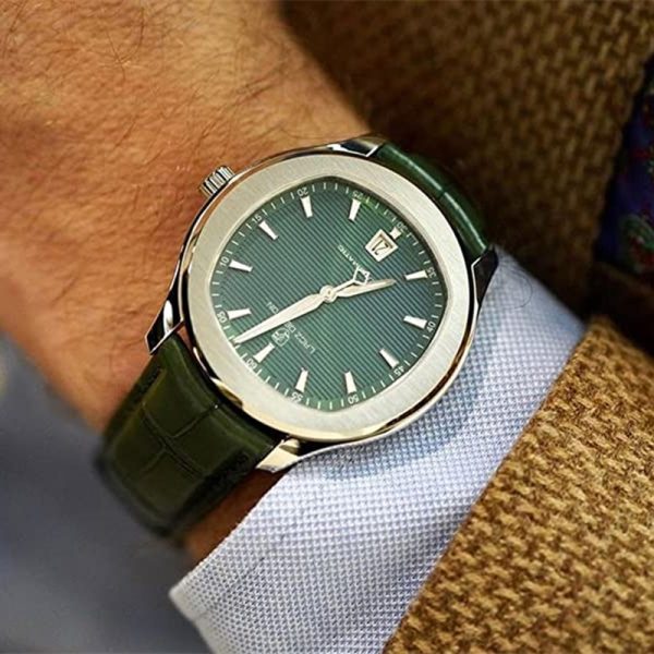 ⁦LACZ DENTON Men's Watches Automatic Watch Men Mechanical Watches 2022 Luxury Brand 100M Waterproof Business Sport Reloj Hombre⁩ - الصورة ⁦2⁩
