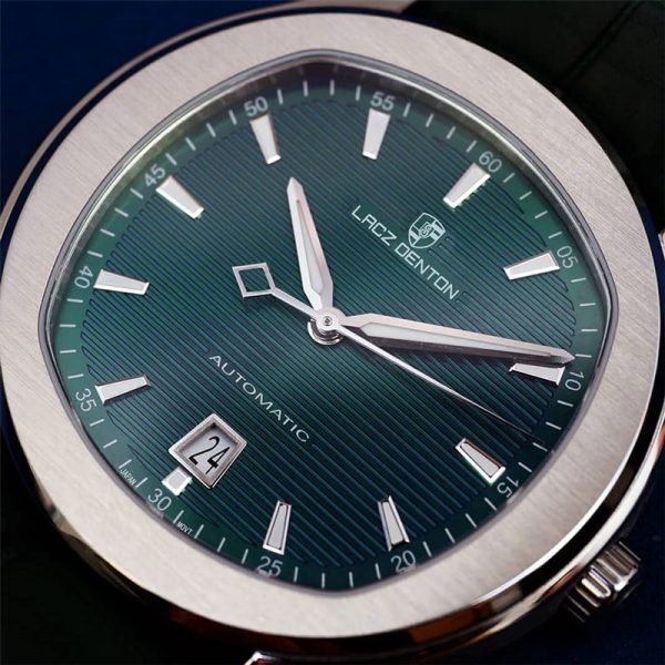 ⁦LACZ DENTON Men's Watches Automatic Watch Men Mechanical Watches 2022 Luxury Brand 100M Waterproof Business Sport Reloj Hombre⁩ - الصورة ⁦5⁩