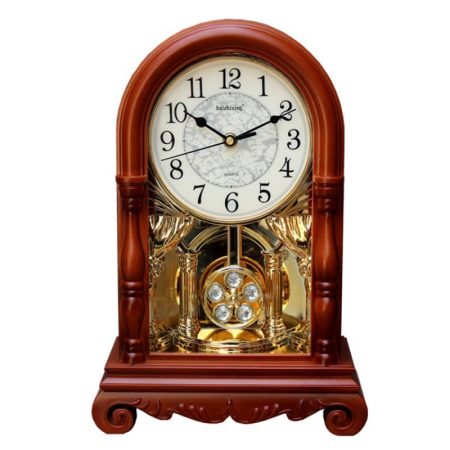 Nordic Table Clock Vintage Creative Desk Clock Bedroom Pendulum Clocks American Desktop Living Room Decoration Tell The Time