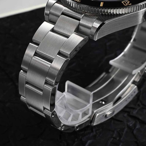 ⁦San Martin Luxury Men Watch 40mm Diver BB58 Vintage Automatic Business Wristwatches Female End Links Sapphire 20 Bar Retro Clock⁩ - الصورة ⁦5⁩