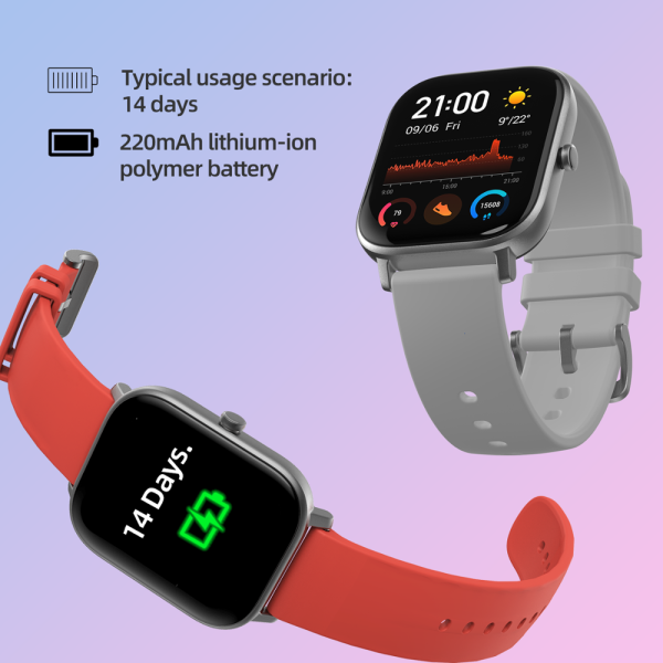 ⁦Amazfit GTS Stock Global Version Smart Watch 5ATM Waterproof Swimming Smartwatch 14DaysBattery⁩ - الصورة ⁦6⁩