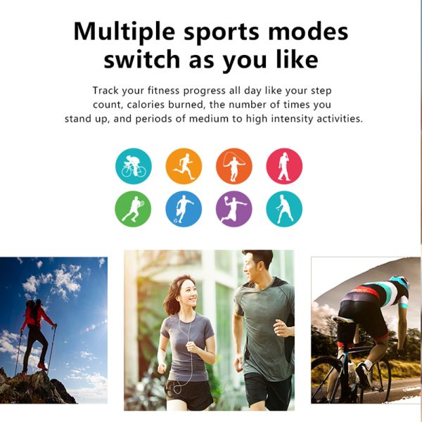 ⁦MT-3 8G Memory Music Smart Watch Men Bluetooth Call Full Touch Screen Waterproof Smartwatch Recording Function Sports Bracelet⁩ - الصورة ⁦5⁩