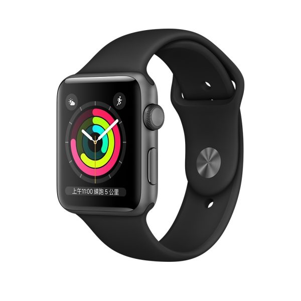⁦Used Apple Watch S3 Series 3 Women and Men's Smartwatch GPS Tracker Apple Smart Watch Band 38mm 42mm Smart Wearable Devices⁩ - الصورة ⁦5⁩