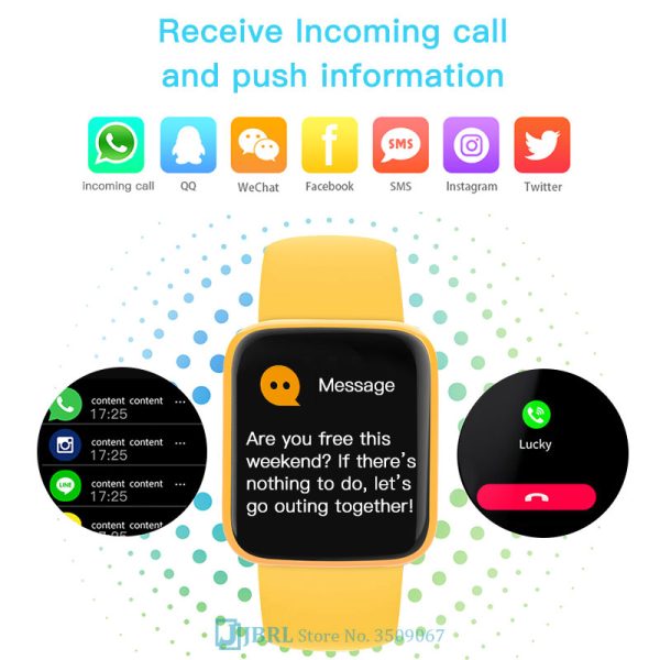 ⁦2021 Kids Watch Child Wrist Watches Sports LED Digital Electronics Clock for Children Boys Girls Students Smart Wristwatches⁩ - الصورة ⁦5⁩