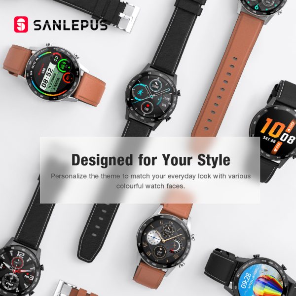 ⁦2021 SANLEPUS ECG Smart Watch Dial Call Smartwatch Men Sport Fitness Bracelet Clock Watches For Android Apple Xiaomi Huawei⁩ - الصورة ⁦5⁩