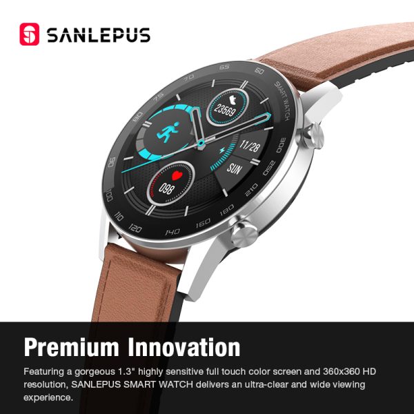 ⁦2021 SANLEPUS ECG Smart Watch Dial Call Smartwatch Men Sport Fitness Bracelet Clock Watches For Android Apple Xiaomi Huawei⁩ - الصورة ⁦6⁩