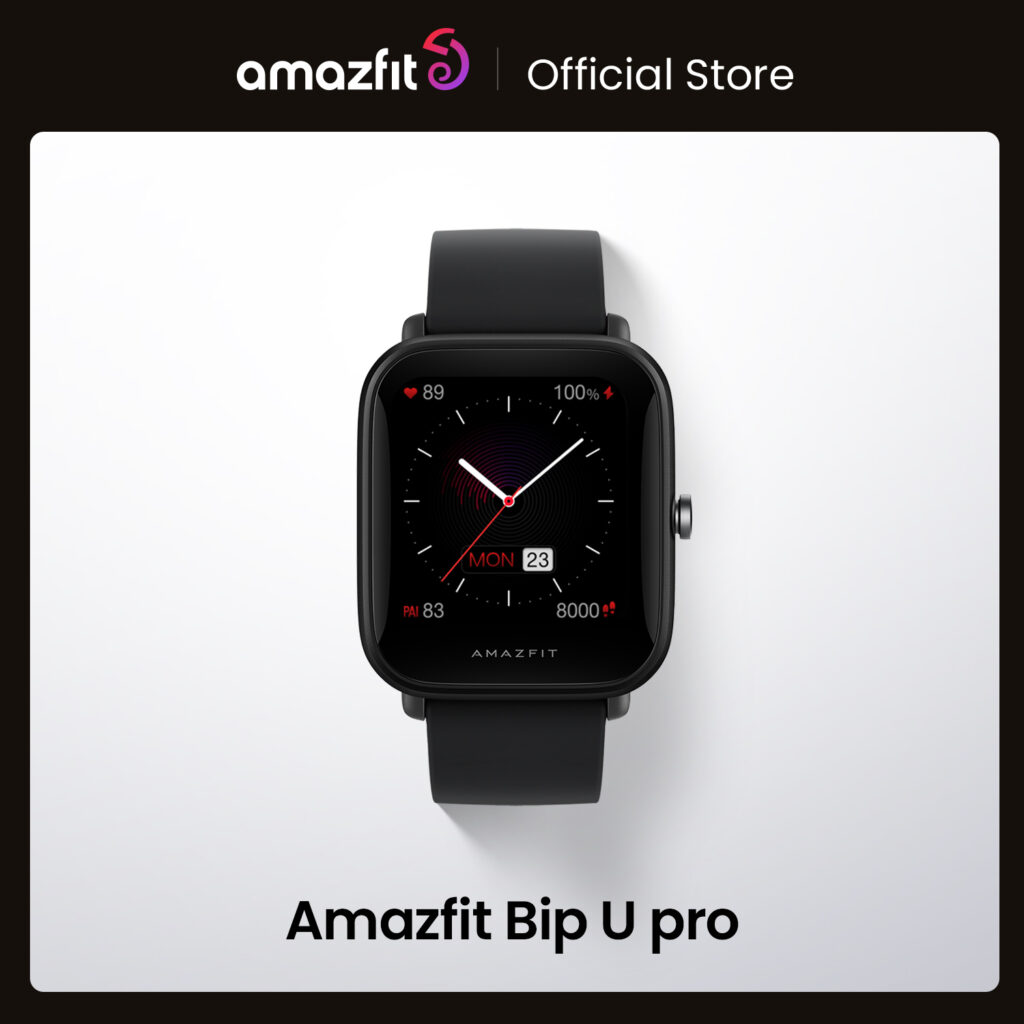 Amazfit Bip U Pro GPS Smartwatch Color Screen 31g 5 ATM Water-resistance 60 Sports Mode Smart Watch for Android