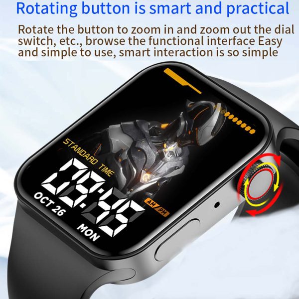 ⁦CHYCET New IWO Smart Watch Series 7 Heart Rate Monitor 2021 Smartwatch Men Women Fitness Tracker Bracelet For Android IOS Iphone⁩ - الصورة ⁦2⁩