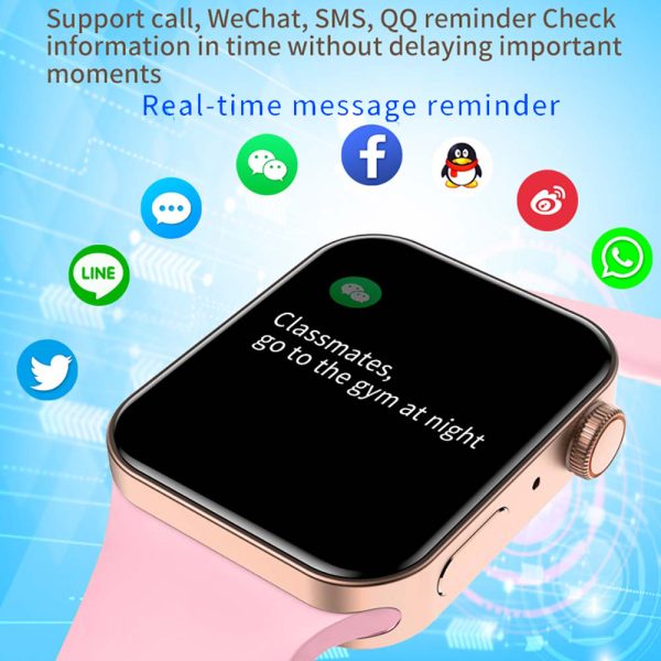 ⁦CHYCET New IWO Smart Watch Series 7 Heart Rate Monitor 2021 Smartwatch Men Women Fitness Tracker Bracelet For Android IOS Iphone⁩ - الصورة ⁦4⁩