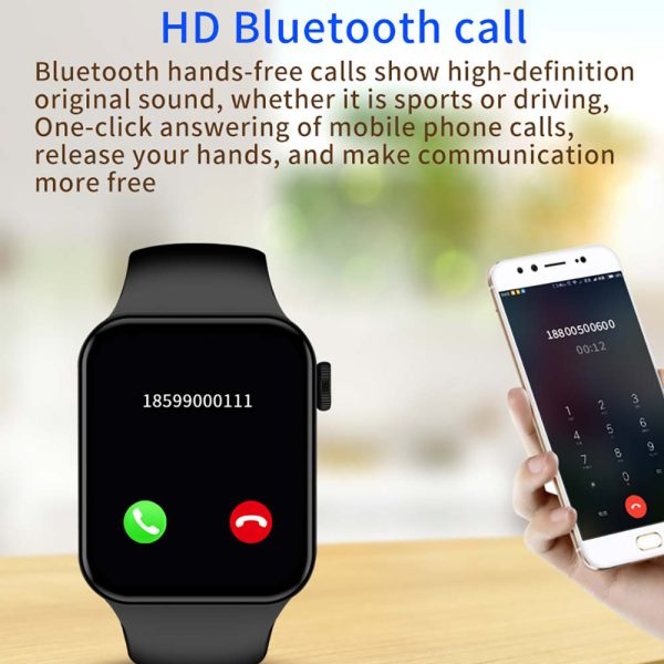 ⁦CHYCET New IWO Smart Watch Series 7 Heart Rate Monitor 2021 Smartwatch Men Women Fitness Tracker Bracelet For Android IOS Iphone⁩ - الصورة ⁦6⁩