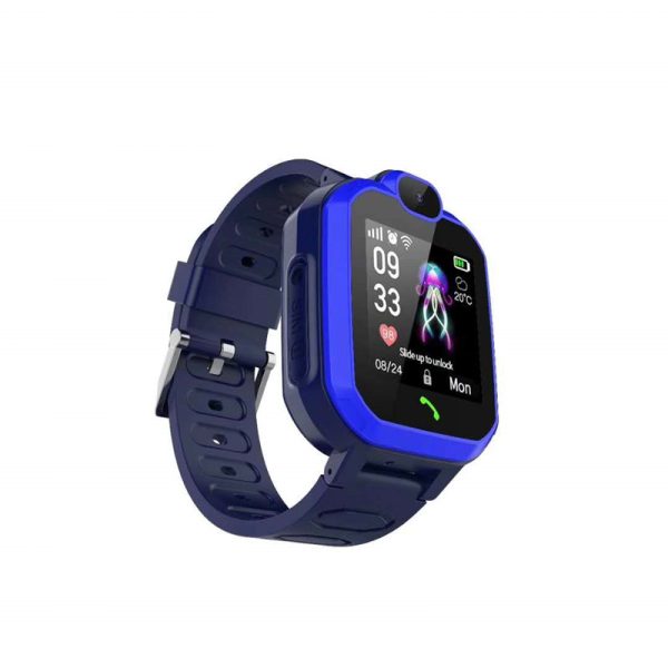 ⁦Children Tracker Smart Phone Watch Waterproof IP67 LBS position SOS call Wristwatch Camera IOS Android Smart Kids watch Gift E18⁩ - الصورة ⁦6⁩