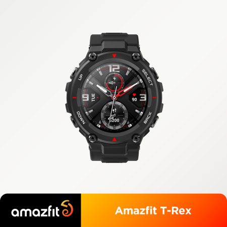 In stock 2020 CES Amazfit T-rex T rex Smartwatch 5ATM waterproof Smart Watch GPS/GLONASS AMOLED Screen for iOS Android