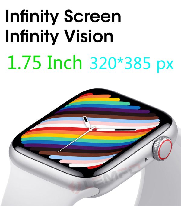 ⁦Lemfo Iwo 13 Pro W37 Smart Watch Men 2021 Bluetooth Call Custom Dial Sleep Monitor Women Smartwatch Pk Dt100 Hw16 Smart Watch⁩ - الصورة ⁦3⁩