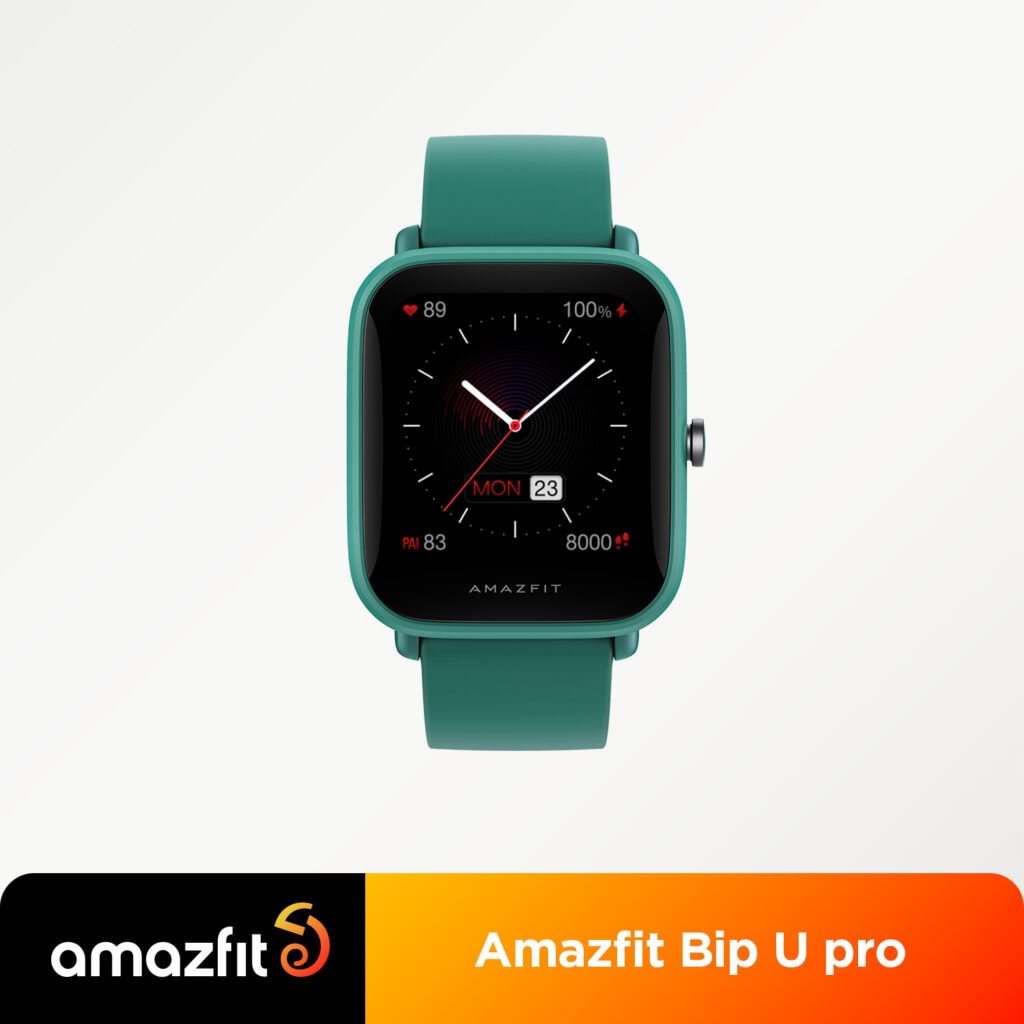 Original Global Amazfit Bip U Pro Smartwatch 1.43 inch 50 Watch Faces Color Screen GPS Smart Watch For Android iOS Phone