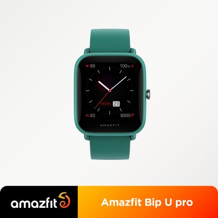 Original Global Amazfit Bip U Pro Smartwatch 1.43 inch 50 Watch Faces Color Screen GPS Smart Watch For Android iOS Phone