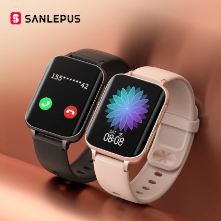 SANLEPUS 2021 Smart Watch Men Women Waterproof Watches Dial Call Smartwatch MP3 Player For OPPO Android Apple Xiaomi Huawei