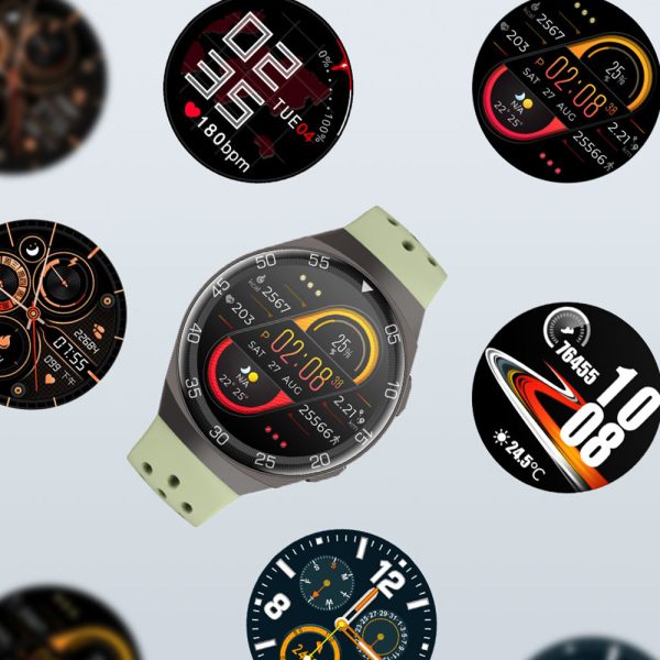 ⁦SENBONO IP68 Waterproof Men Smart Watch Sports Fitness Tracker DIY dials BT5.0 Women Smartwatch for IOS Android Huawei Xiaomi⁩ - الصورة ⁦5⁩